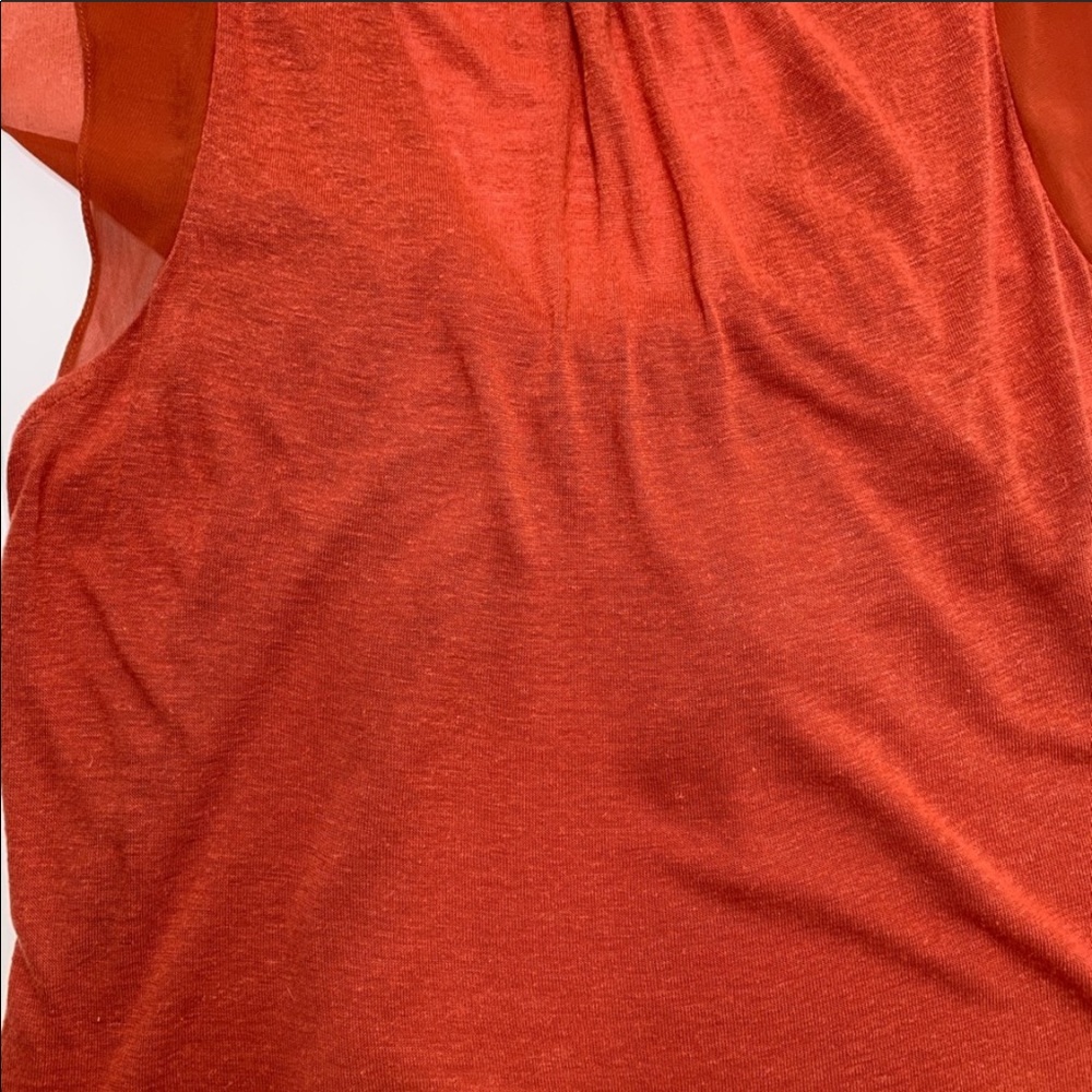 Anthropologie—Deletta—Dark Orange Top - Picture 13 of 16